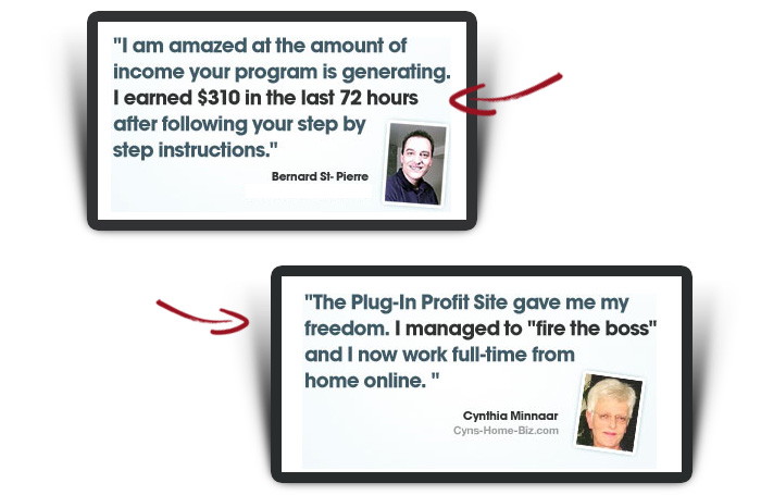 Plug-In Profit Site Reviews